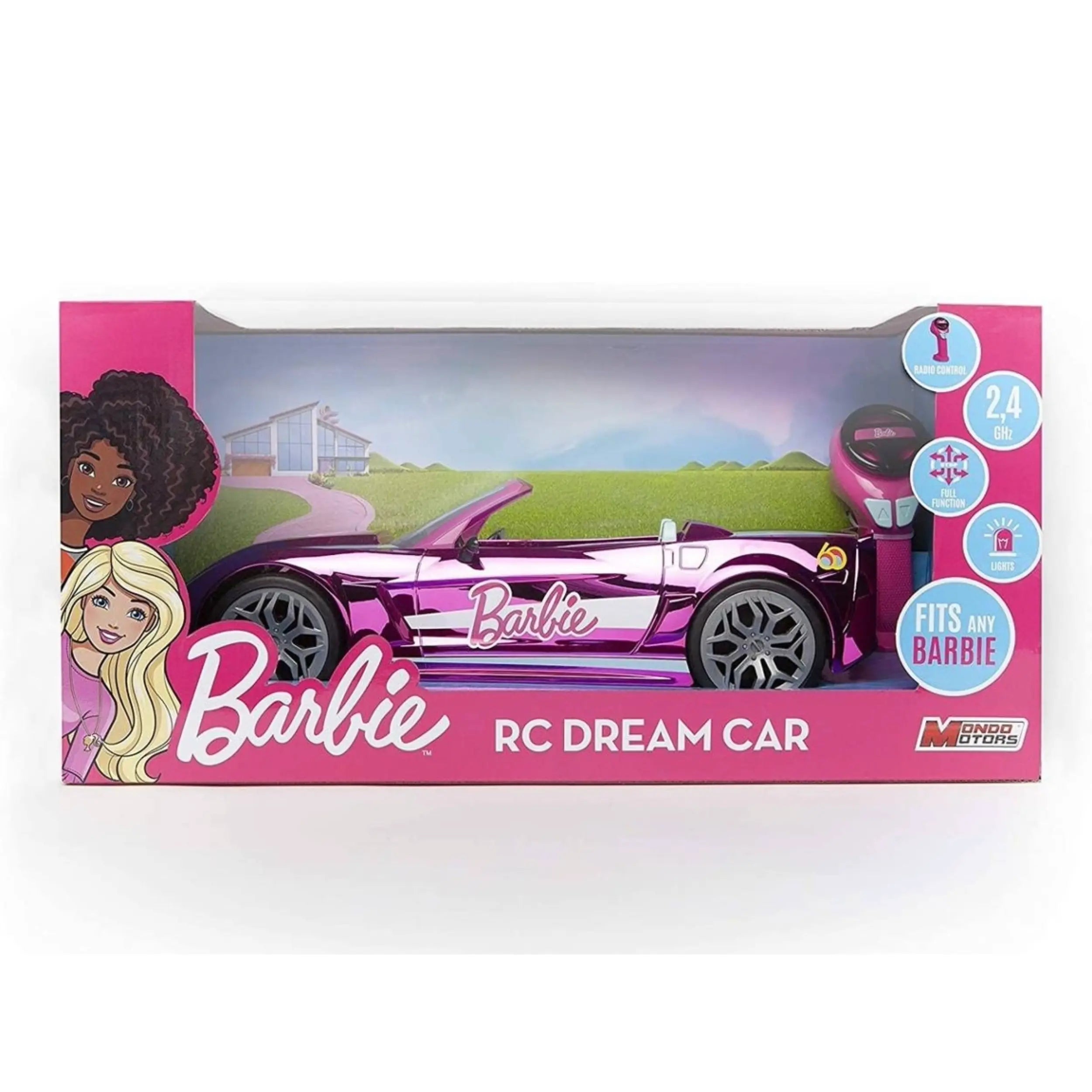 Barbie dream best sale car remote control