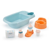 Ecoiffier - Nursery 32 cm Bathtub With Accessories Role Play