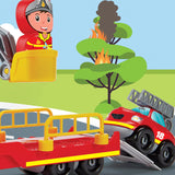 Ecoiffier - Abrick - Fire Truck Construction Set