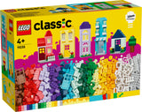 LEGO Classic Creative Houses, Bricks Building Toys Set for Kids, Boys & Girls Aged 4 Plus, Creative Toy Gift with House Accessories for Young Builders 11035