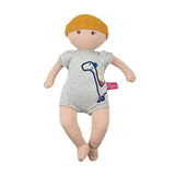 Bonikka Model Baby Kye Soft Doll  with Grey Dress Size 43 cm