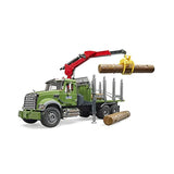 Brueder - MACK Granite Timber Truck with Water Pump and Light & Sound