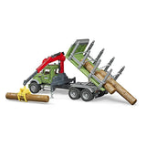 Brueder - MACK Granite Timber Truck with Water Pump and Light & Sound