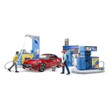 Brueder - bworld filling station with vehicle and carwash