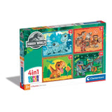 Clementoni - 4 in 1 Puzzle 72 Piece - Jurassic World