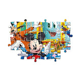 Clementoni 26473 disney Mickey Mouse supercolor mickey-60 maxi pieces-made in italy, 4 years old children’s, cartoon puzzles, mouse, large tiles, multicolour, medium