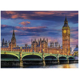 Clementoni 35112 collection parliament-500 made in italy, 500 pieces, city, landscape, london puzzles, adult fun, multicolour, medium