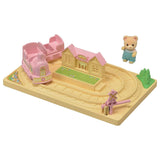 EPOCH - SYLVANIAN FAMILIES TOWN - DOLLS PLAYGROUND + BABY ANIMAL DOLL - MOD: SLV5318