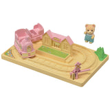 EPOCH - SYLVANIAN FAMILIES TOWN - DOLLS PLAYGROUND + BABY ANIMAL DOLL - MOD: SLV5318