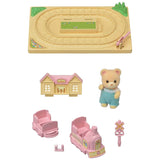 EPOCH - SYLVANIAN FAMILIES TOWN - DOLLS PLAYGROUND + BABY ANIMAL DOLL - MOD: SLV5318