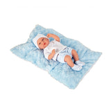 Giocheria - ARIAS Elegance Reborn Doll 40 cm Blue Pillow