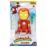 HASBRO - Marvel Spidey and His Amazing Friends Supersized Iron Man Action Figure, Preschool Superhero Toy for Kids Ages 3 and Up