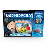 Hasbro Gaming - Monopoly Super Electronic Banking Board Game - Italian Edition