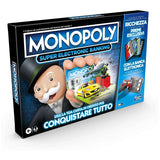 Hasbro Gaming - Monopoly Super Electronic Banking Board Game - Italian Edition