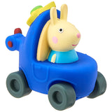 Hasbro - Peppa Pig Peppa’s Adventures Peppa Pig Little Buggy Vehicle Toy, Ages 3 and Up (Rebecca Rabbit in Helicopter)