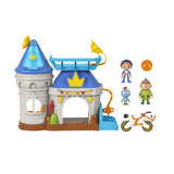 Mattel -  Gus The Itsy Bitsy Knight, Kingdom Castle Playset With 3 Characters Dolls, Playsets & Toy Figures