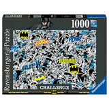 Ravensburger dc comics batman challenge 1000 piece jigsaw puzzle for adults & kids age 12 years up