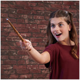 SPIN MASTER - Wizarding World Harry Potter, 13-inch Hermione Granger Patronus Light-up Projection Wand