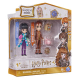 SPIN MASTER - Wizarding World Harry Potter, Magical Minis Cho Chang and George Weasley Figure Set with 2 Doll Accessories, Kids Toys for Ages 6 and up