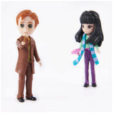 SPIN MASTER - Wizarding World Harry Potter, Magical Minis Cho Chang and George Weasley Figure Set with 2 Doll Accessories, Kids Toys for Ages 6 and up