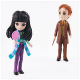 SPIN MASTER - Wizarding World Harry Potter, Magical Minis Cho Chang and George Weasley Figure Set with 2 Doll Accessories, Kids Toys for Ages 6 and up