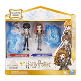 SPIN MASTER - Wizarding World , Magical Minis Harry Potter and Ginny Weasley Patronus Friendship Set with 2 Toy Figures and 2 Creatures, Kids Toys for Ages 5 and up