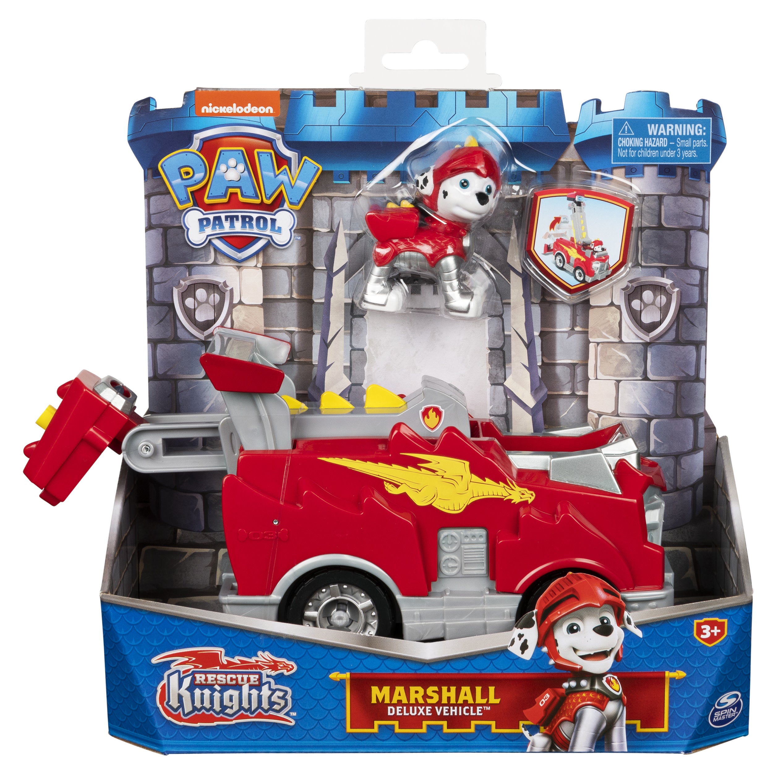 PAW Patrol, Moto Pups Marshall's Deluxe Pull Back Motorcycle