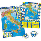 Lisciani - I'm A Genius Geopuzzle La Mia Bella Italia LSC80571 - Italian Edition