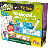 Lisciani - Carotina Gli Utilissimi 10 Giochi Di Lettura E Scrittura LSC102839 - Italian Edition