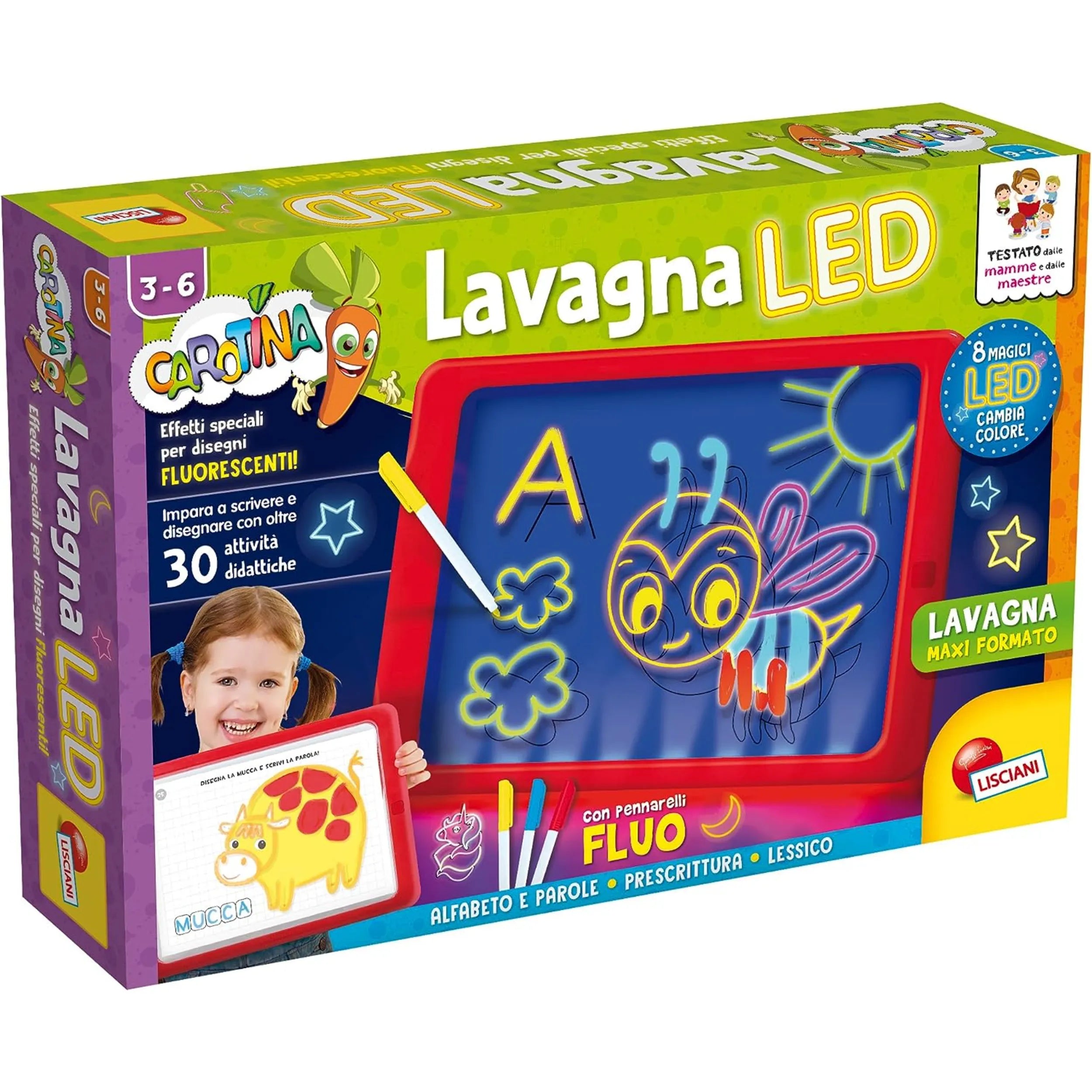 APPYTOYS  Lisciani - Carotina Lavagna Led LSC77441