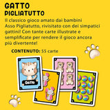 Lisciani - Ludoteca Le Carte Dei Bambini Gatto Piglia Tutto LSC85774 - Italian Edition