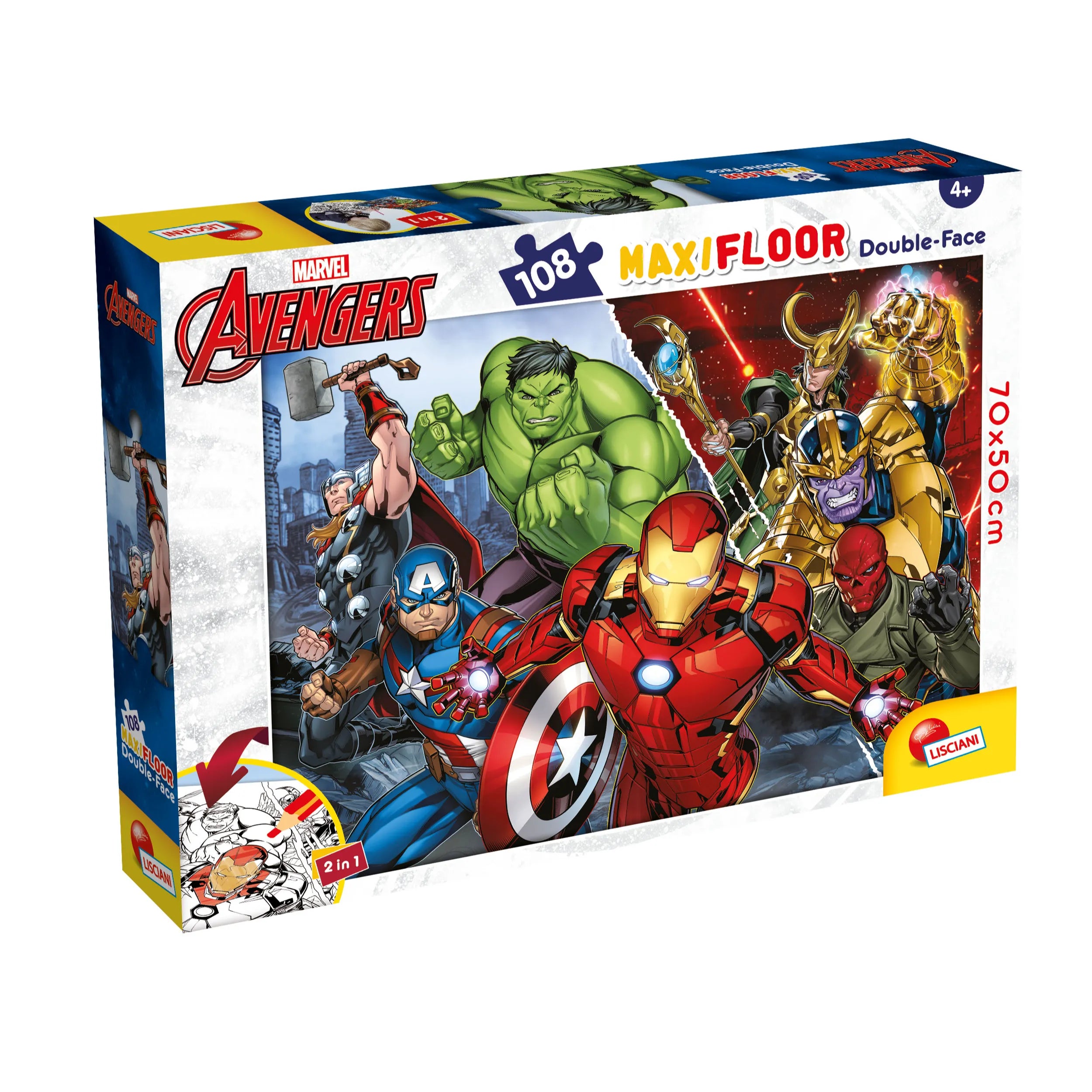 MARVEL PUZZLE DF MAXI FLOOR 60 SPIDERMAN