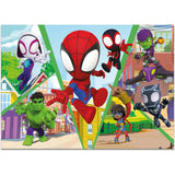 Lisciani - Marvel Puzzle Df Maxi Floor 4 X 48 Spidey LSC100378 - International