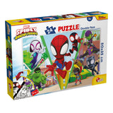 Lisciani - Marvel Puzzle Df Plus 24 Spidey - Let's Challenge LSC99672 - International