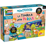 Lisciani - Montessori Maxi La Tombola Delle Parole LSC92802 - Italian Edition