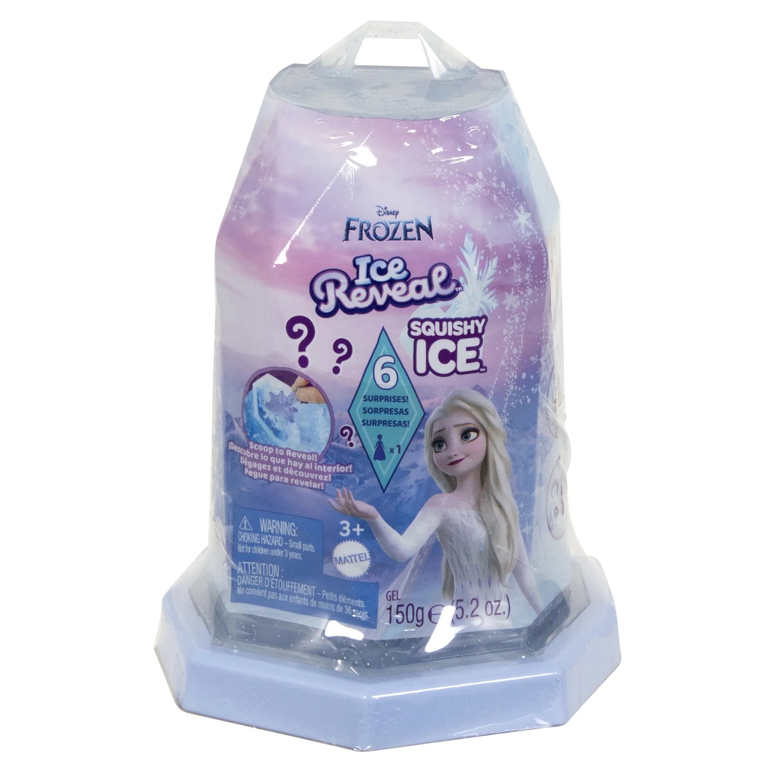 Disney Frozen Ice Reveal Surprise Small Doll with Ice Gel, Character Friend  & Play Pieces (Dolls May Vary)