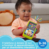 MATTEL - Fisher-Price - Smartphone Scorri & Impara - International Edition Baby Activity Toys