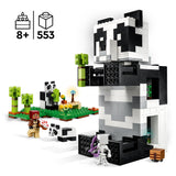 LEGO 21245 Minecraft The Panda Haven Set, Movable Toy House with Baby Pandas Animal Figures, Toys for Boys and Girls Aged 8 Plus, Gift Idea