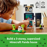 LEGO 21245 Minecraft The Panda Haven Set, Movable Toy House with Baby Pandas Animal Figures, Toys for Boys and Girls Aged 8 Plus, Gift Idea