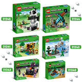 LEGO 21245 Minecraft The Panda Haven Set, Movable Toy House with Baby Pandas Animal Figures, Toys for Boys and Girls Aged 8 Plus, Gift Idea