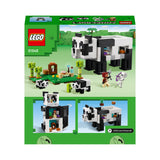 LEGO 21245 Minecraft The Panda Haven Set, Movable Toy House with Baby Pandas Animal Figures, Toys for Boys and Girls Aged 8 Plus, Gift Idea