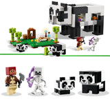 LEGO 21245 Minecraft The Panda Haven Set, Movable Toy House with Baby Pandas Animal Figures, Toys for Boys and Girls Aged 8 Plus, Gift Idea