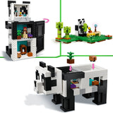 LEGO 21245 Minecraft The Panda Haven Set, Movable Toy House with Baby Pandas Animal Figures, Toys for Boys and Girls Aged 8 Plus, Gift Idea