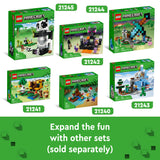 LEGO 21245 Minecraft The Panda Haven Set, Movable Toy House with Baby Pandas Animal Figures, Toys for Boys and Girls Aged 8 Plus, Gift Idea