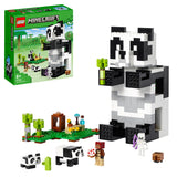 LEGO 21245 Minecraft The Panda Haven Set, Movable Toy House with Baby Pandas Animal Figures, Toys for Boys and Girls Aged 8 Plus, Gift Idea