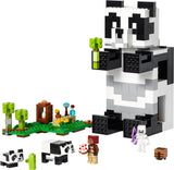 LEGO 21245 Minecraft The Panda Haven Set, Movable Toy House with Baby Pandas Animal Figures, Toys for Boys and Girls Aged 8 Plus, Gift Idea