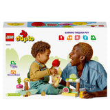 LEGO 10983 DUPLO My First Organic Market, Fruit and Vegetables Toy Food Set, Learn Numbers, Stacking Educational Toys for Toddlers 18 Months - 3 Years Old