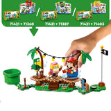 LEGO 71421 Super Mario Dixie Kong's Jungle Jam Expansion Set with Dixie Kong and Squawks the Parrot Figures, Buildable Toy to Combine with Starter Course