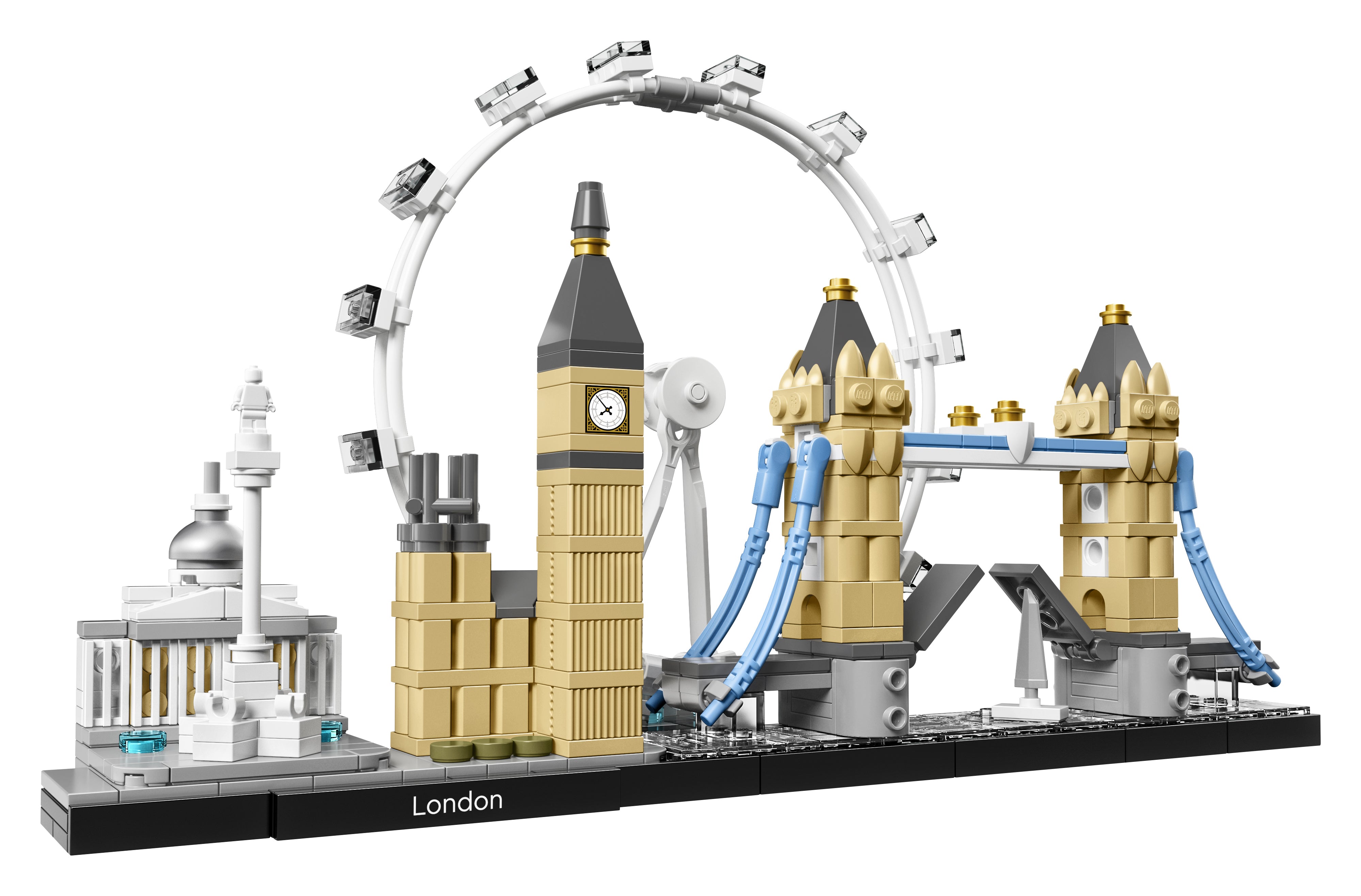 Tambov, Fédération De Russie - 11 Mars 2022 Lego Londres. Cet Ensemble  Comprend La National Gallery, La Colonne Nelson, Big Ben Et Tower Bridge.  Collection D'horizon Lego Architecture Banque D'Images et Photos