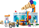 LEGO 60363 City Ice-Cream Shop Toy for 6+ Year Olds with Cart Bike and 3 Minifigures, Birthday Gift for Boys, Girls, Kids, 2023 Set